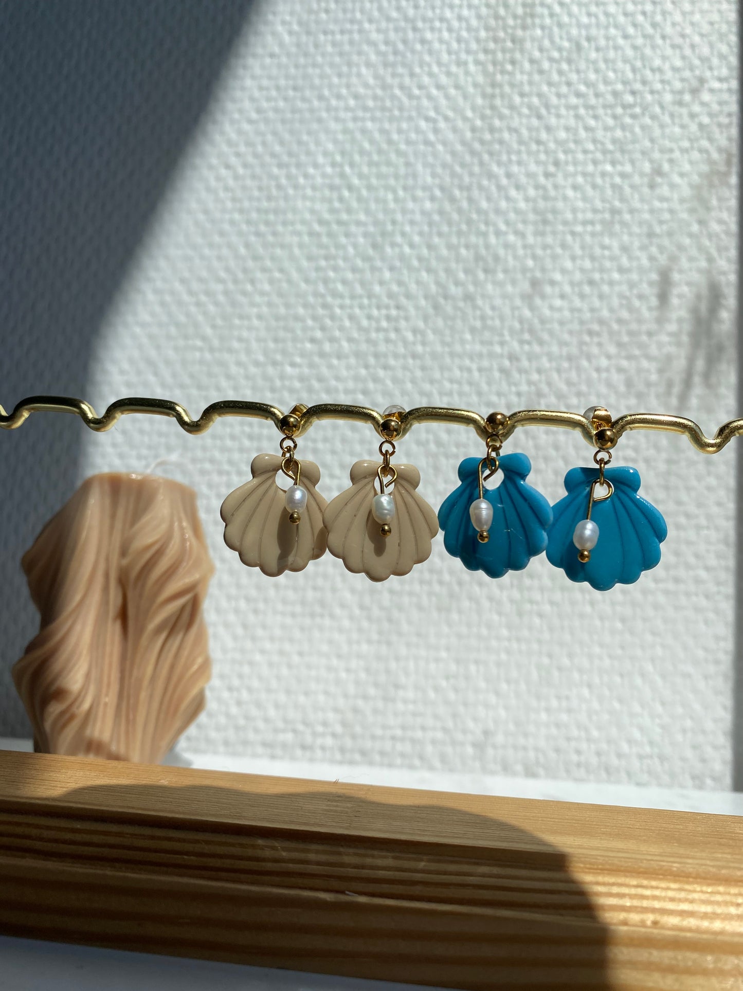 Nerina I Boucles d'oreilles coquillage