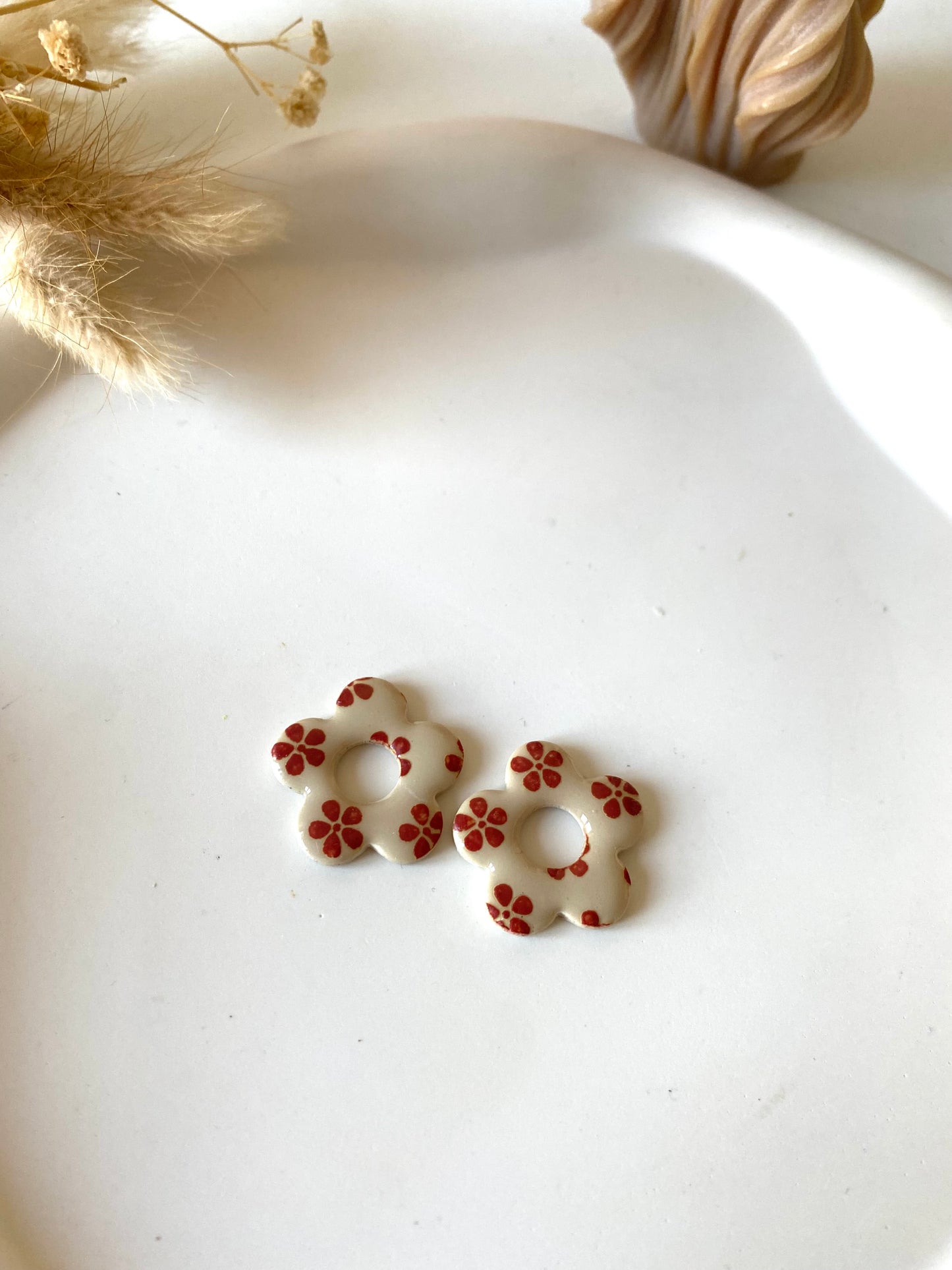 Primavera bleu ou beige | breloques interchangeables ( avec ou sans créoles )