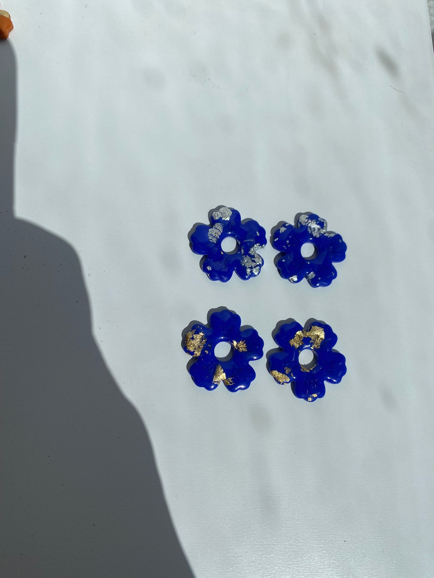 Fleurs interchangeables bleu roi