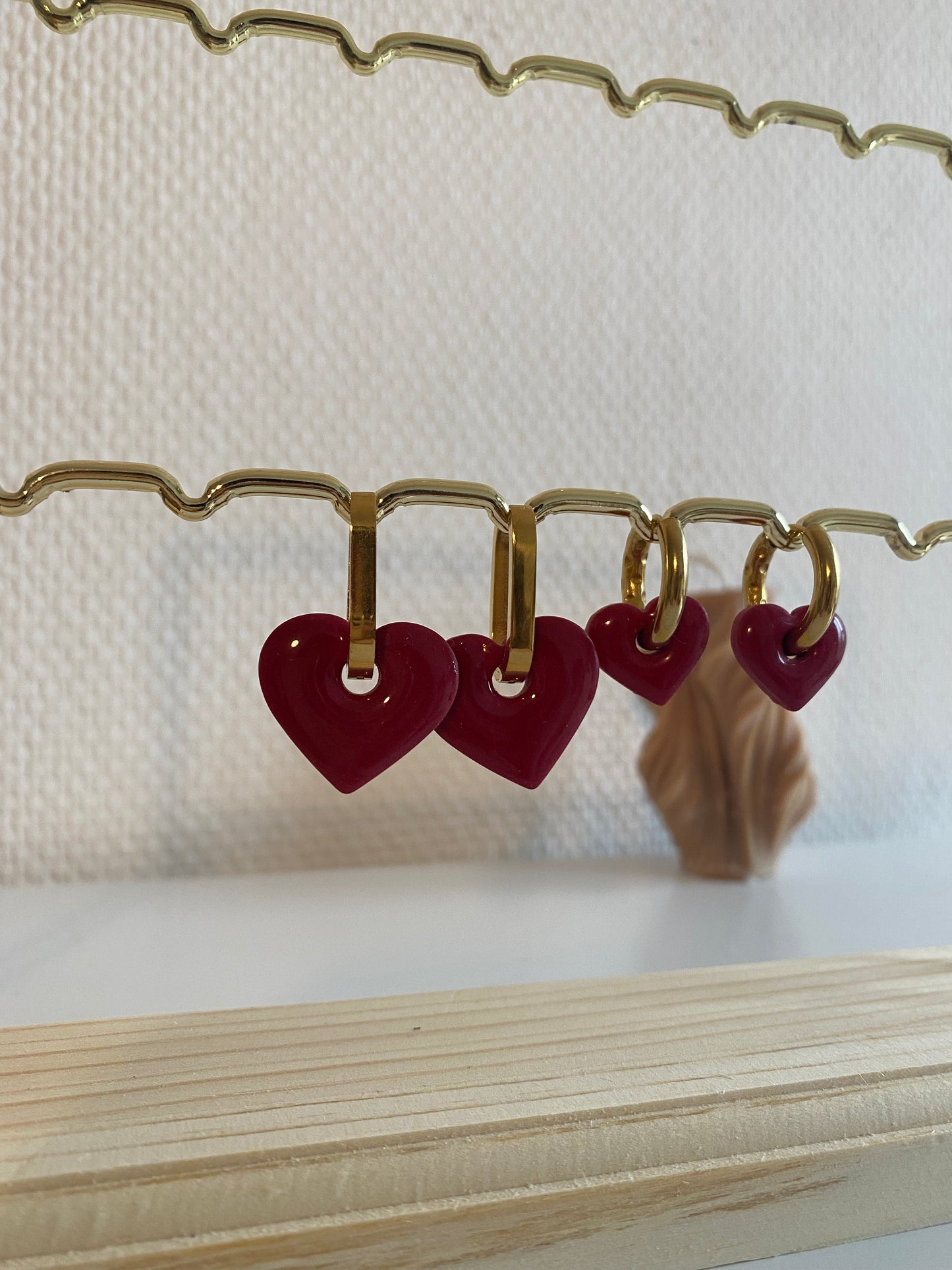 Léna I Coeurs interchangeables ( sans créoles )