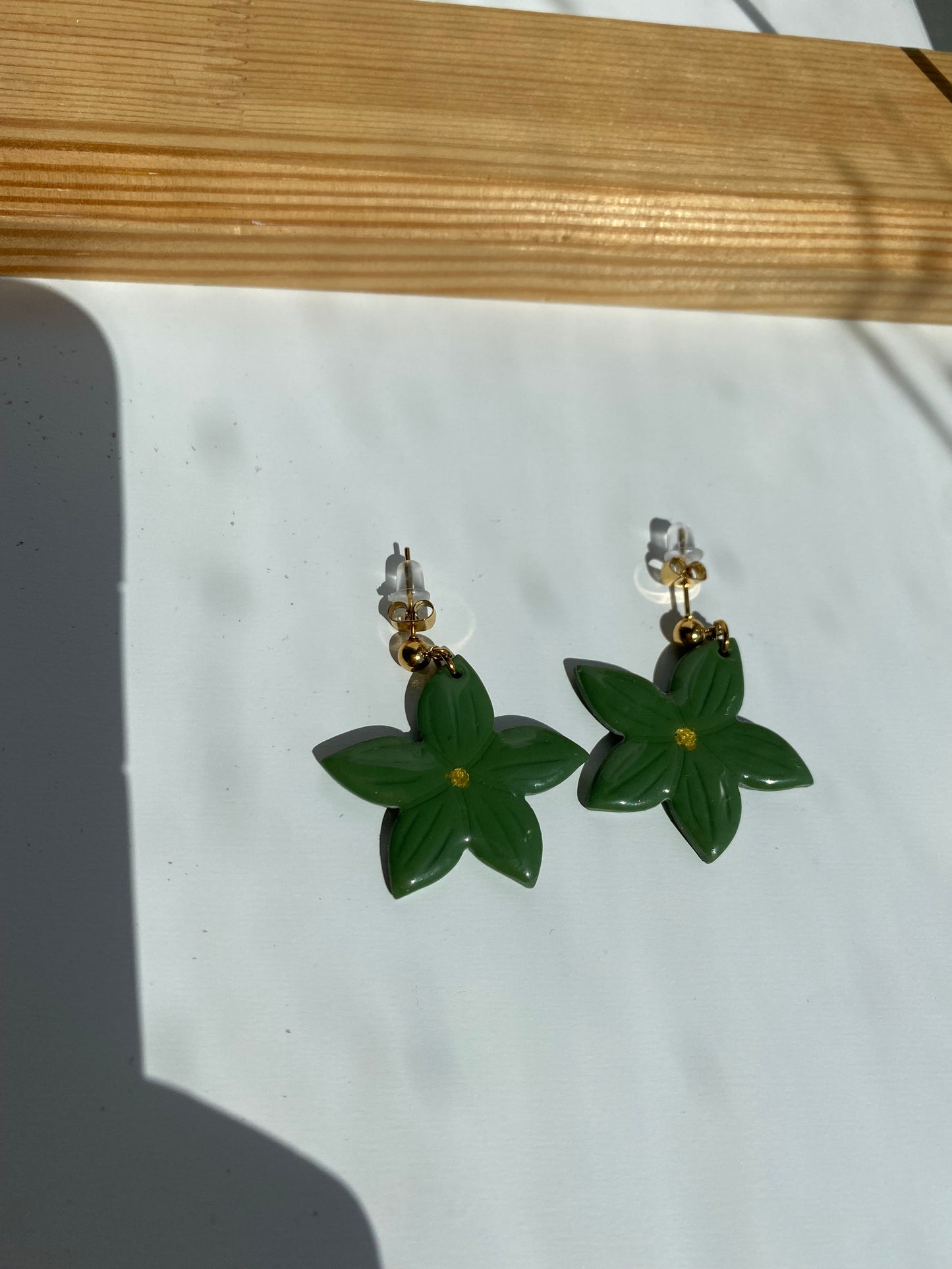 Aude I Boucles d'oreilles fleurs
