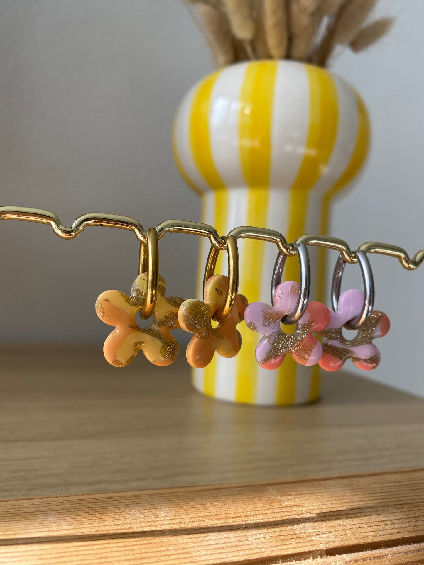 Lilou I fleurs interchangeables ( sans créoles )