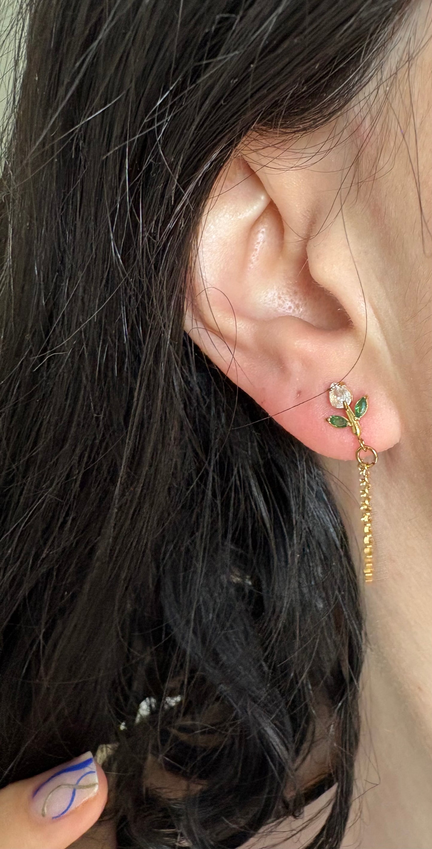 Amaya I boucles d'oreilles tulipe