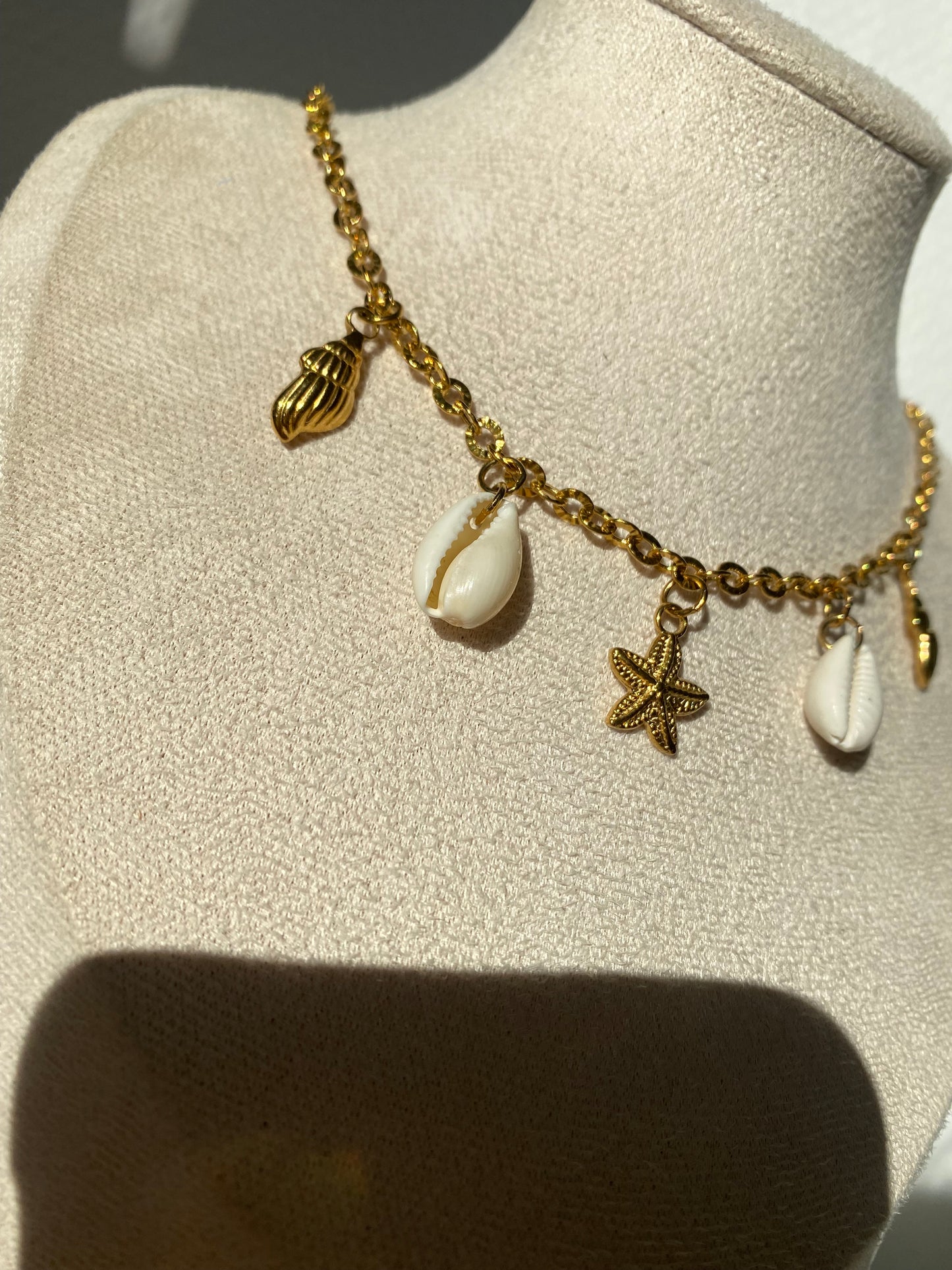 Clara I collier coquillage