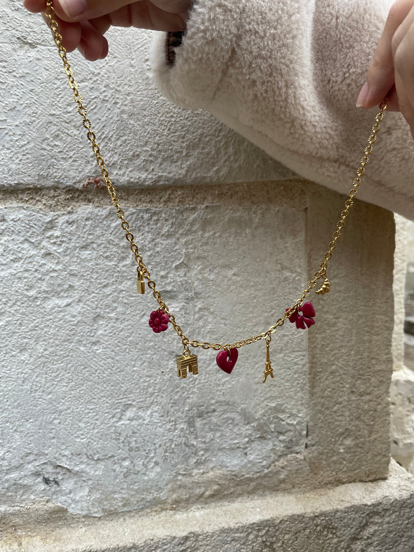 Paris I collier multi breloques