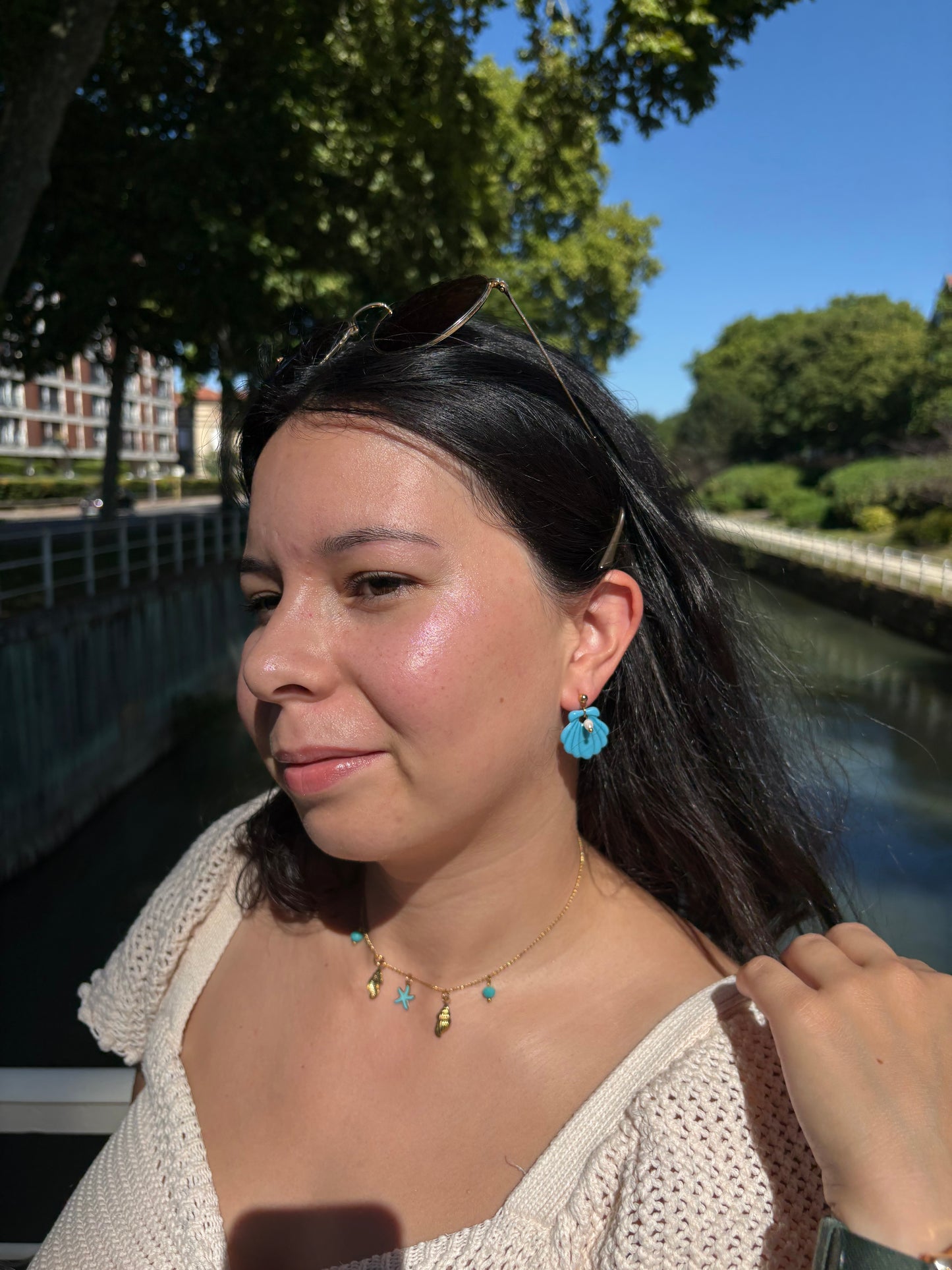 Nerina I Boucles d'oreilles coquillage