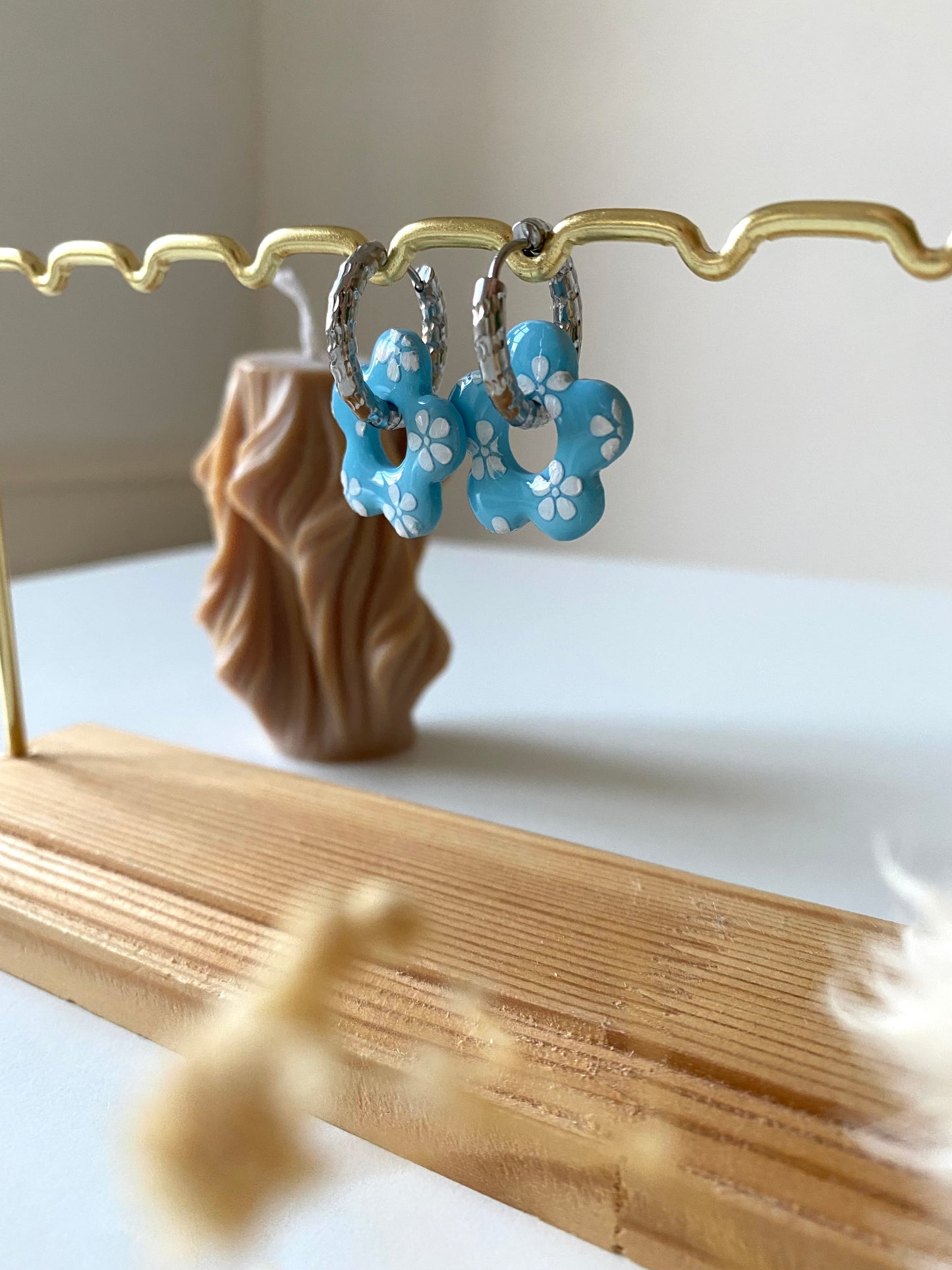 Primavera bleu clair | breloques interchangeables édition limitée ( sans créoles)