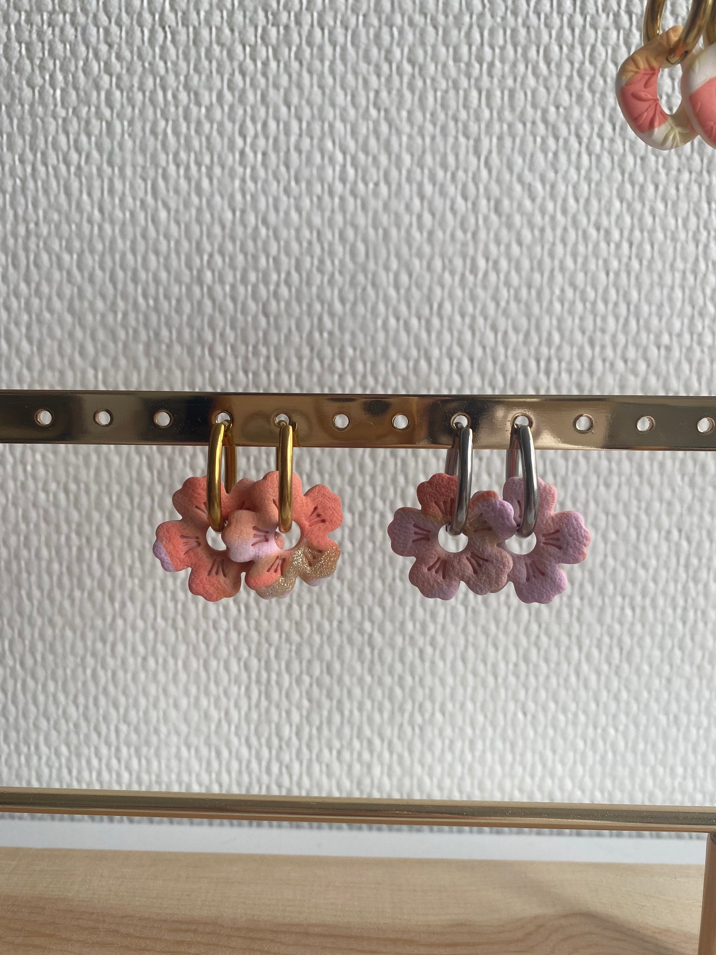 Nina I Fleurs interchangeables ( sans créoles )