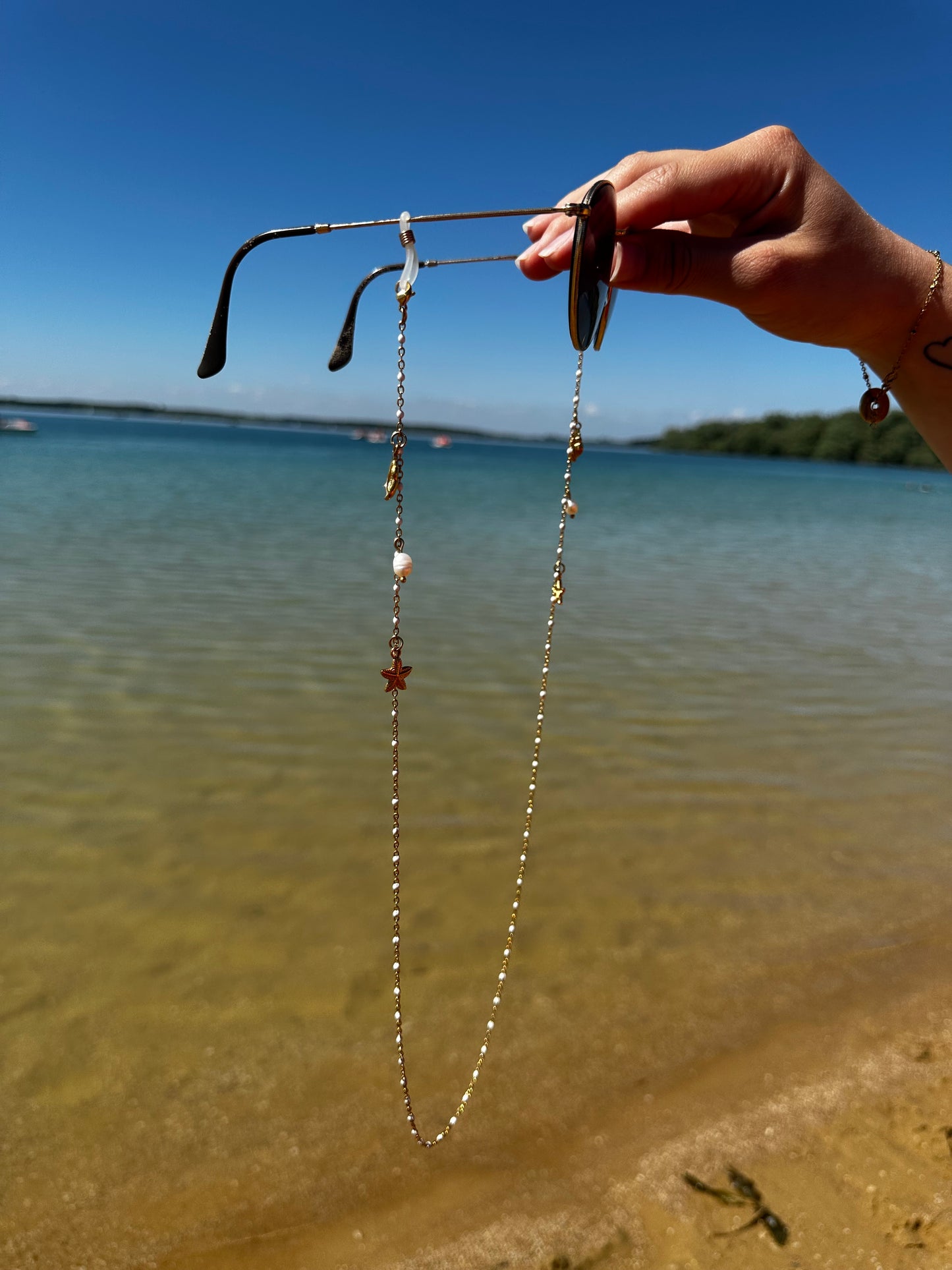 Summer | Chaîne de lunettes multi breloques