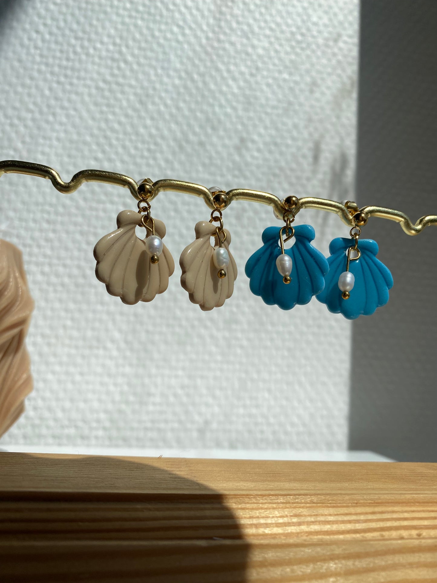 Nerina I Boucles d'oreilles coquillage