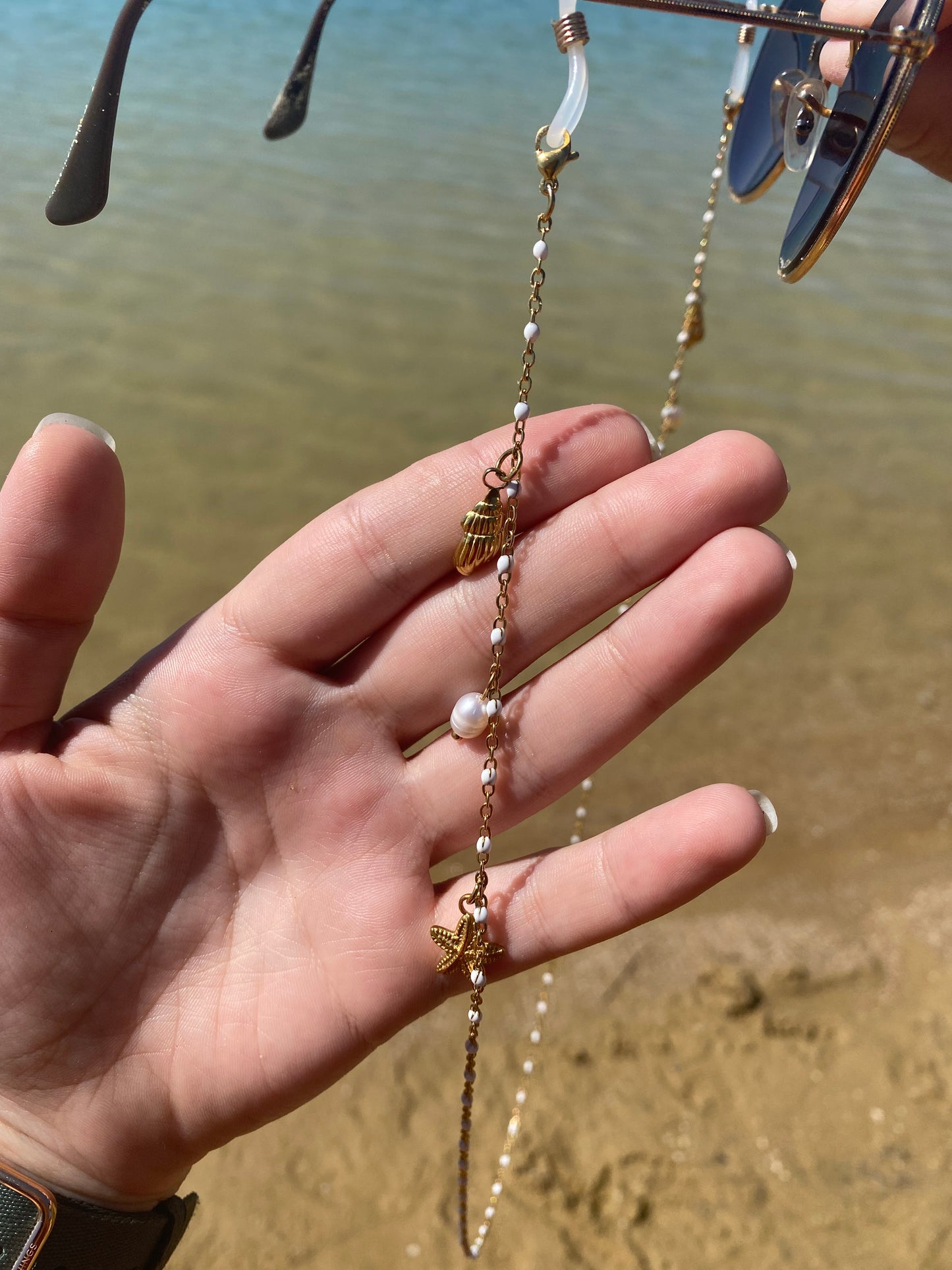 Summer | Chaîne de lunettes multi breloques