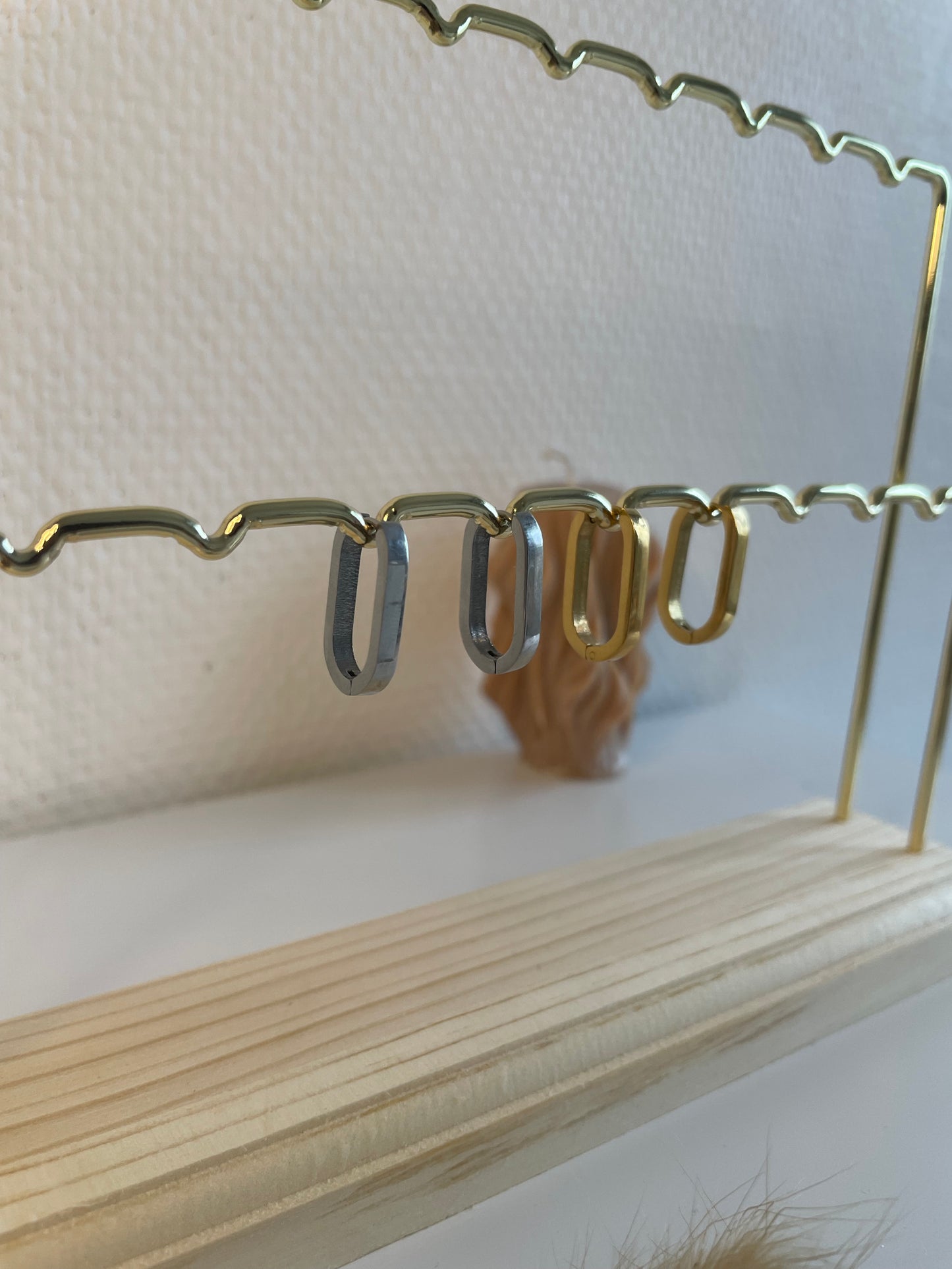 Claire I créoles rectangle