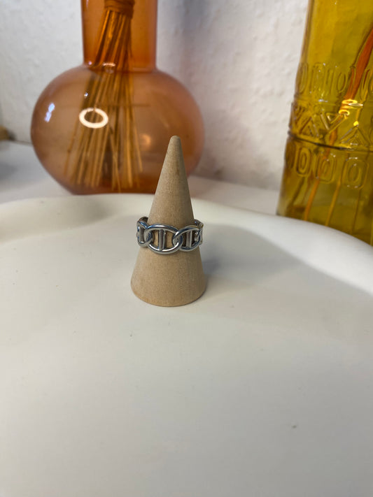 Bague maille marine