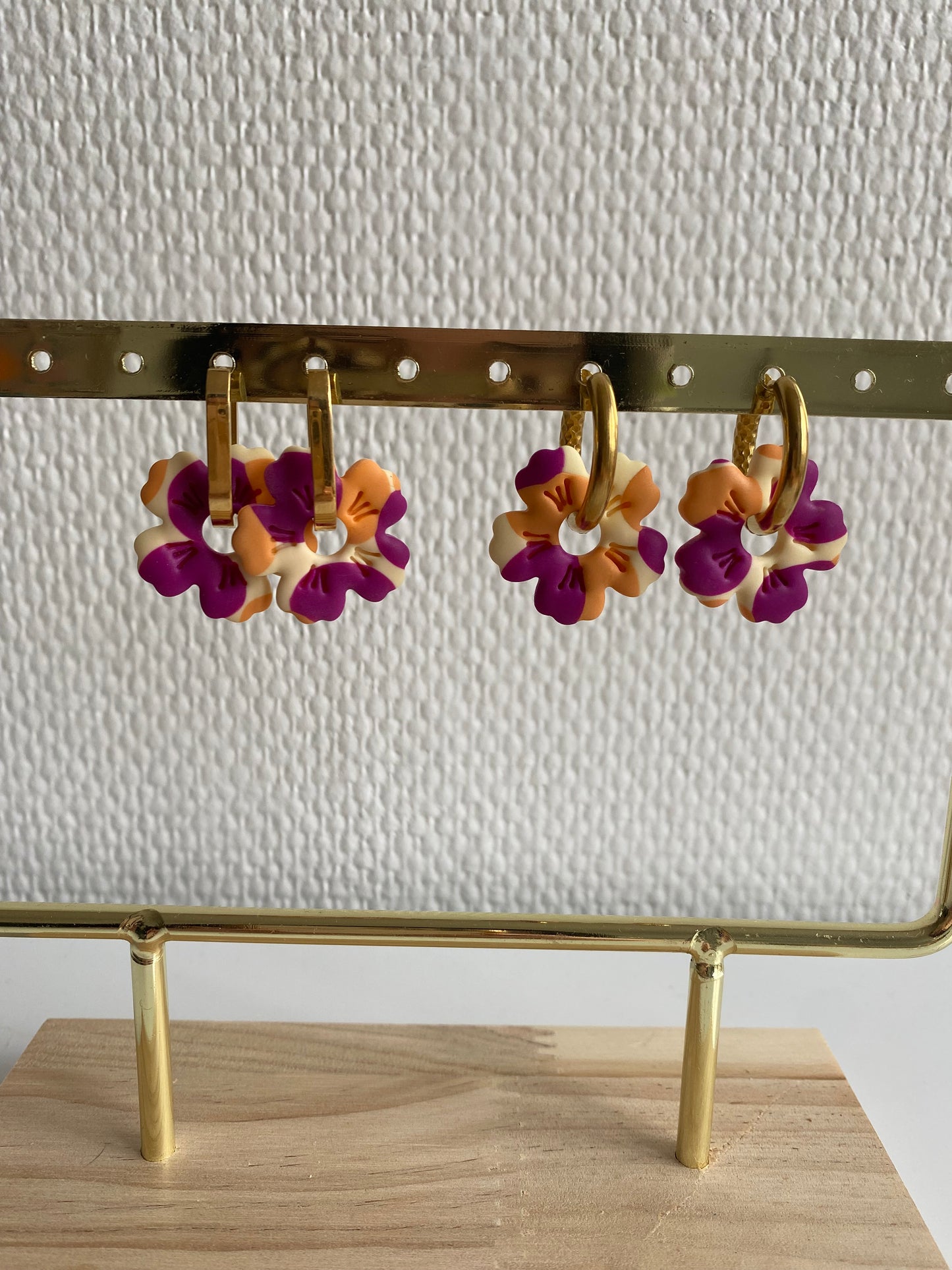 Suzanne | fleurs interchangeables ( sans créoles )