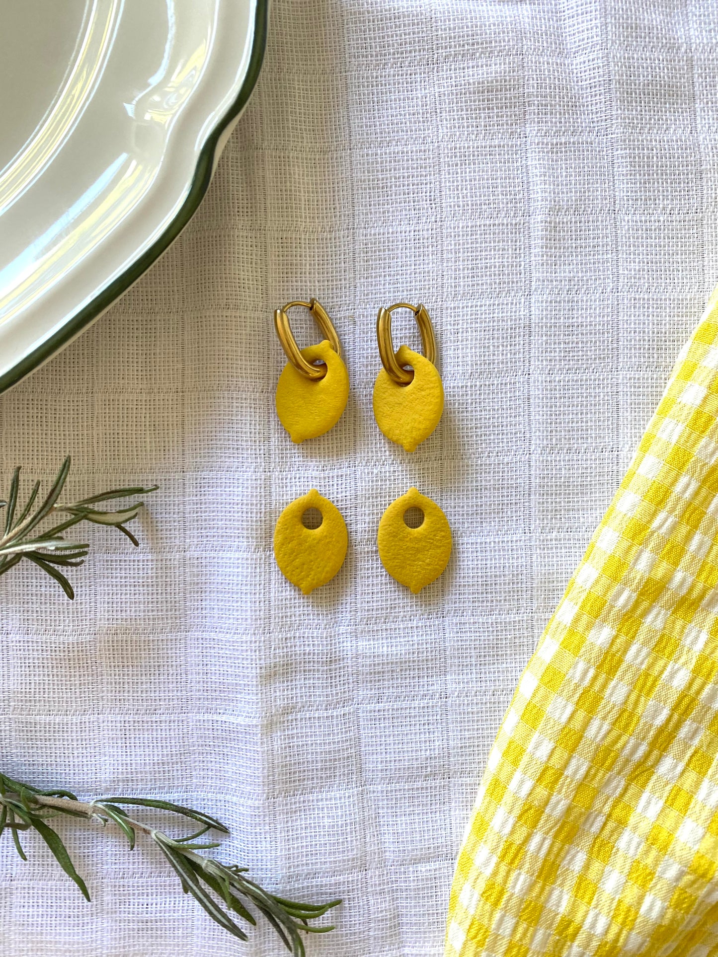 Limone - breloques interchangeables ( sans créoles )