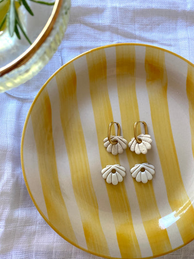 Bianca - breloques coquillage interchangeable ( sans créoles )
