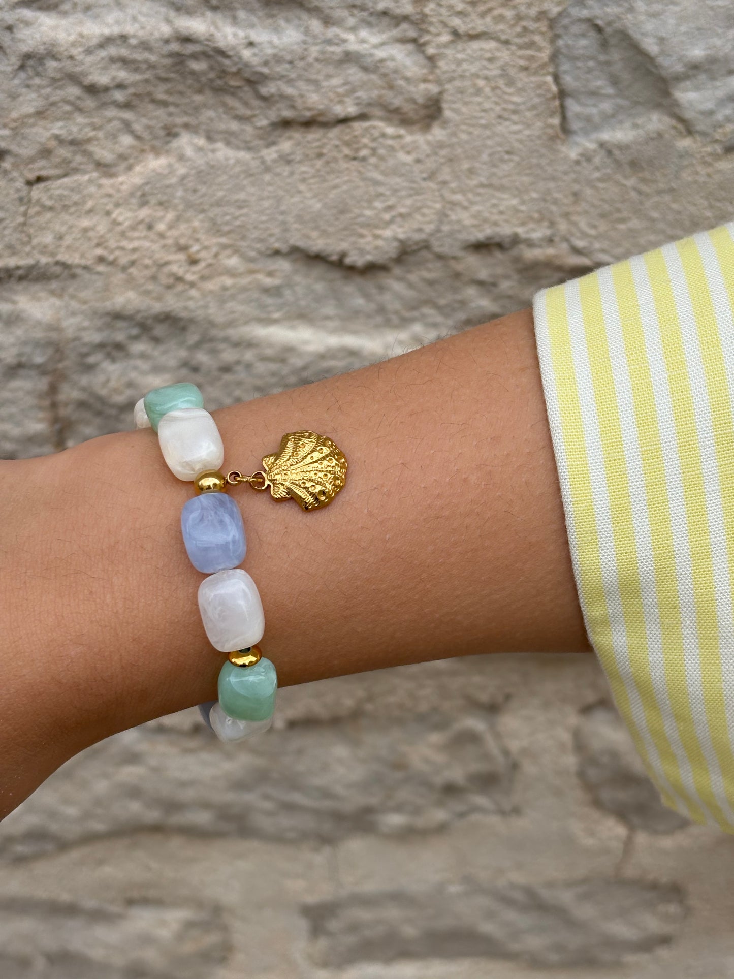 Lua - bracelet élastique coloré