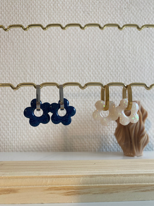 Candice I fleurs interchangeables ( sans créoles )