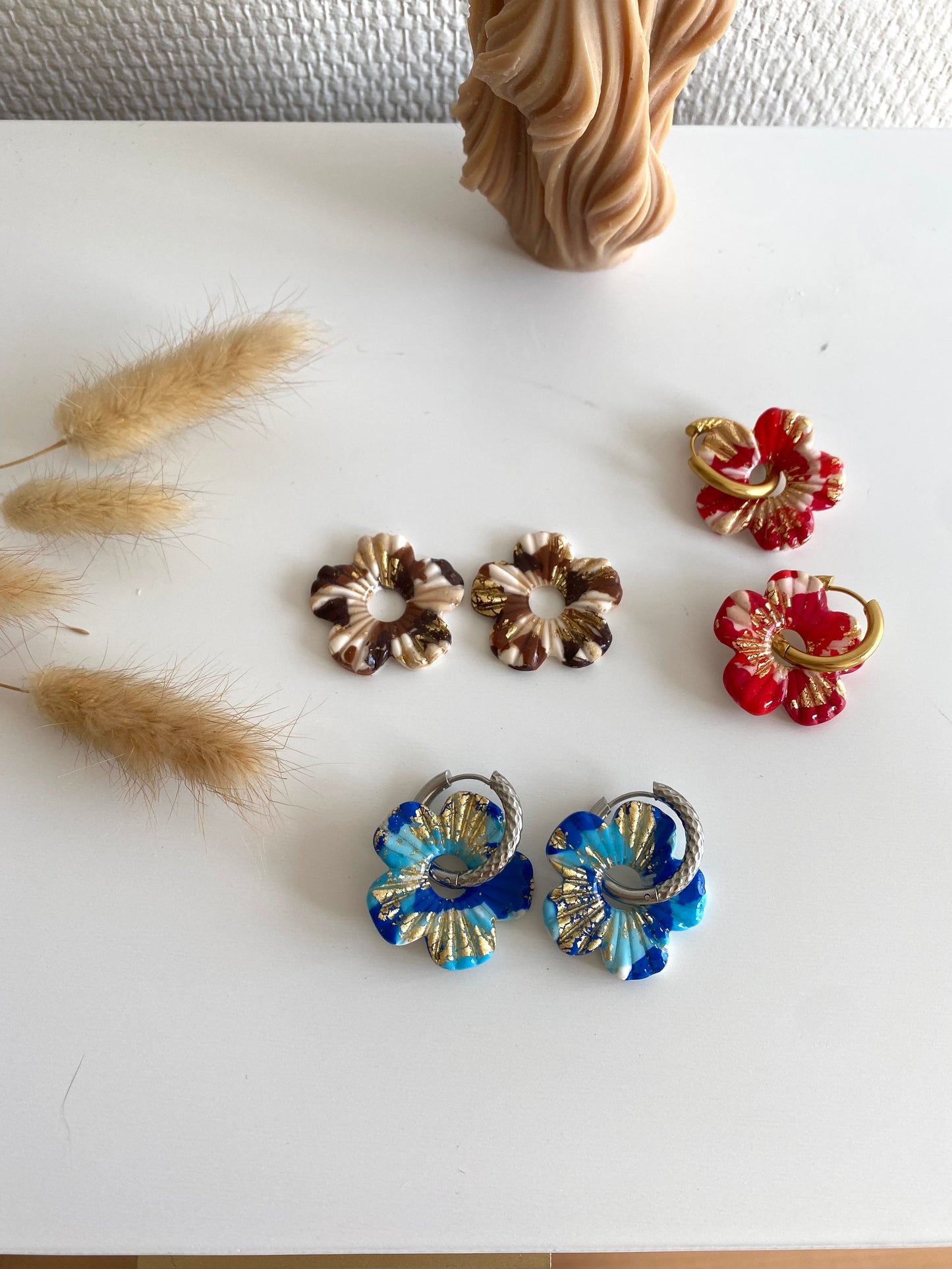 Althéa | breloques interchangeables ( avec ou sans créoles )