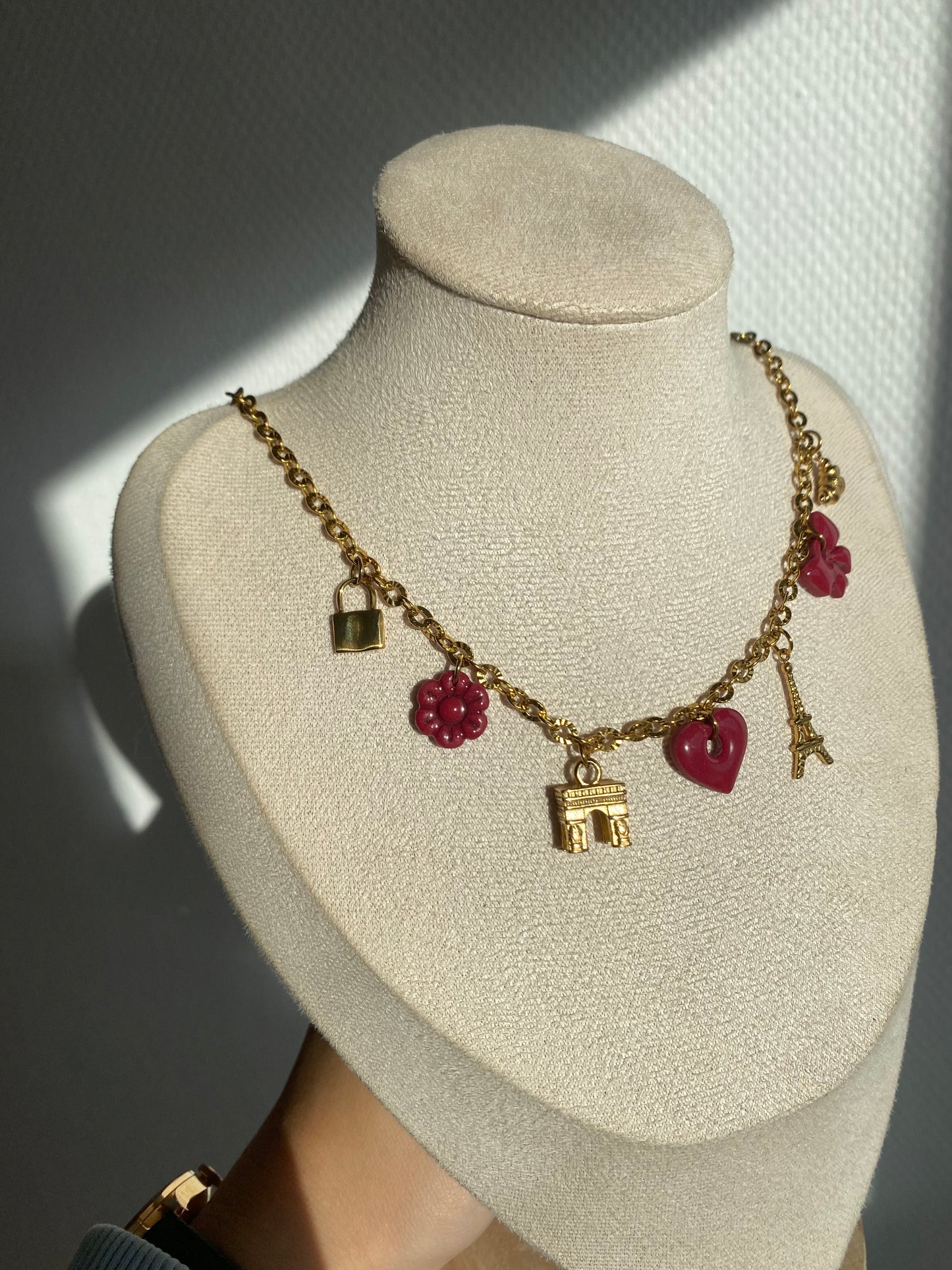 Paris I collier multi breloques