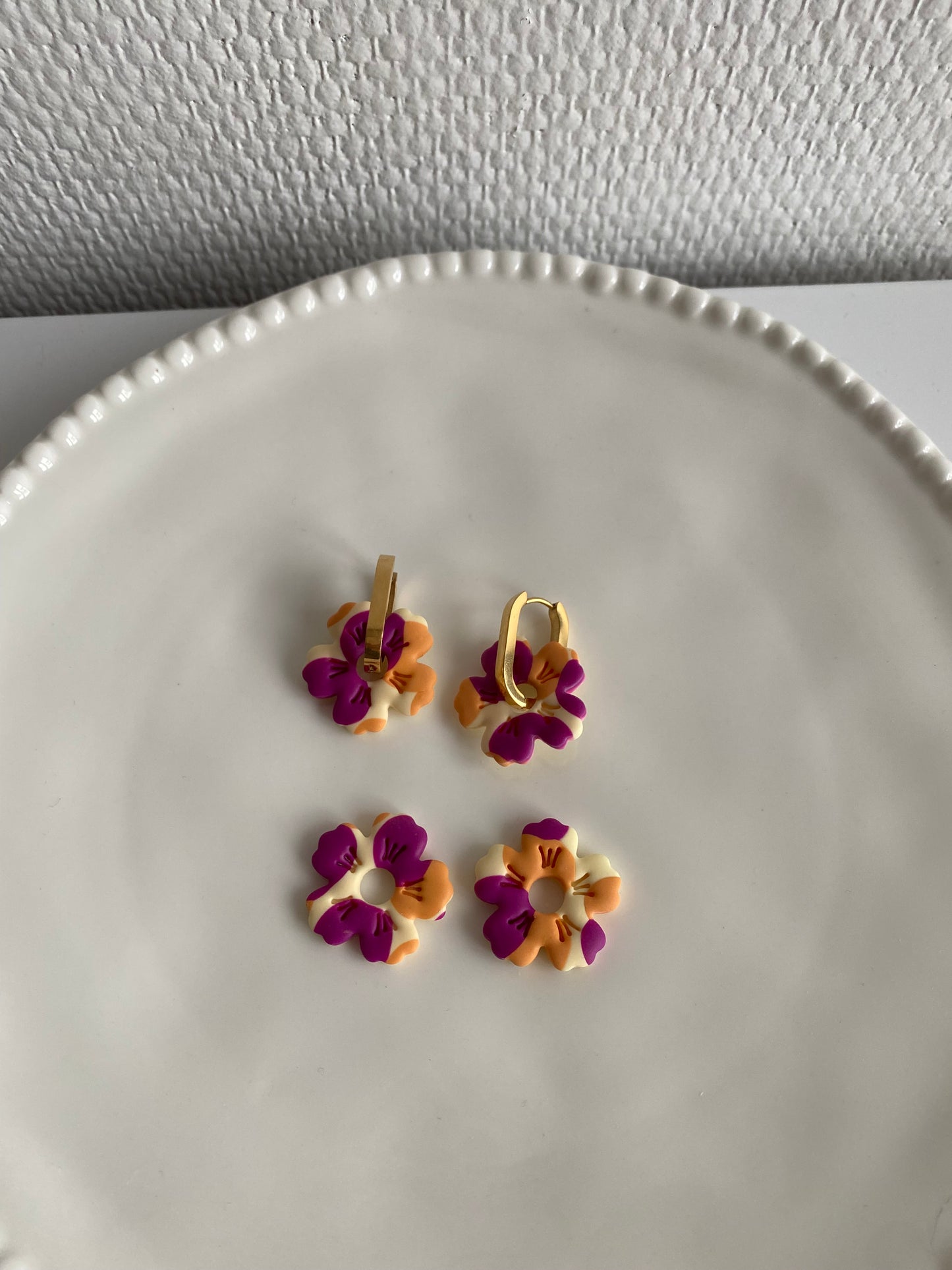 Suzanne | fleurs interchangeables ( sans créoles )