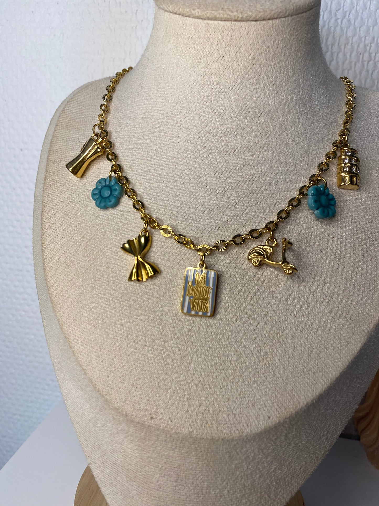 Italia | Collier multi charms