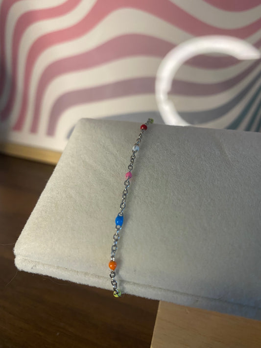 Bracelet minimaliste coloré