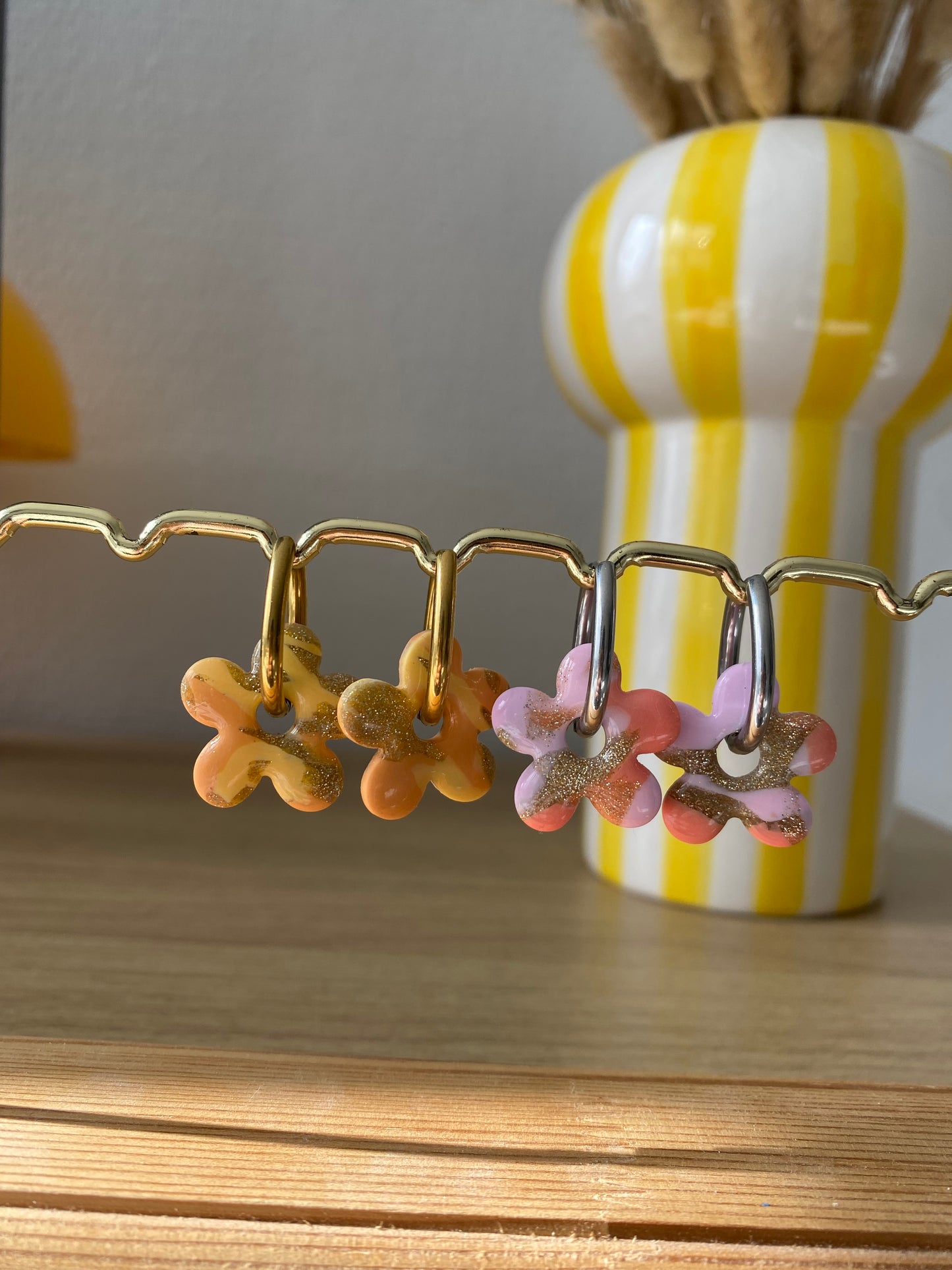 Lilou I fleurs interchangeables ( sans créoles )