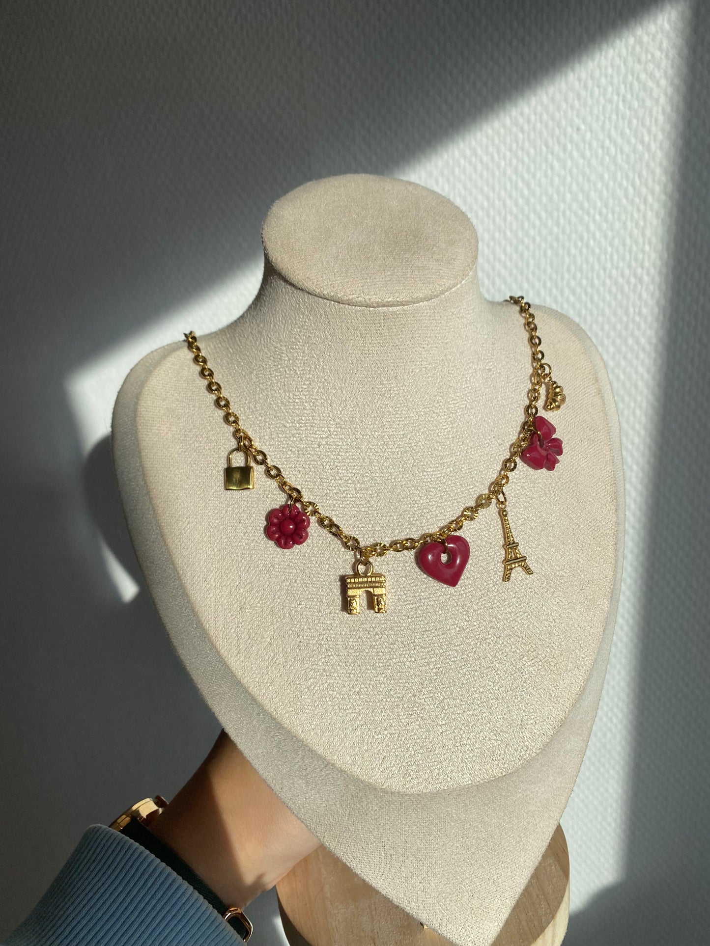 Paris I collier multi breloques