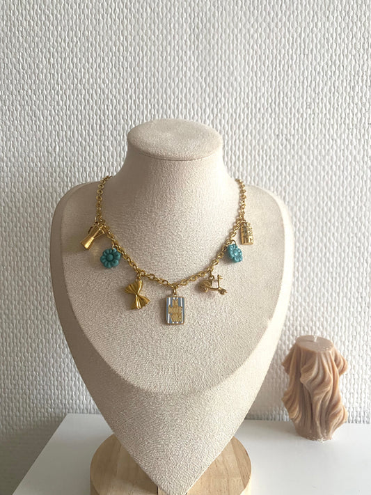 Italia | Collier multi charms