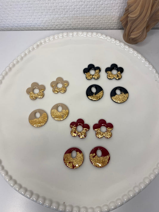 Breloques interchangeables bicolore (sans créoles)