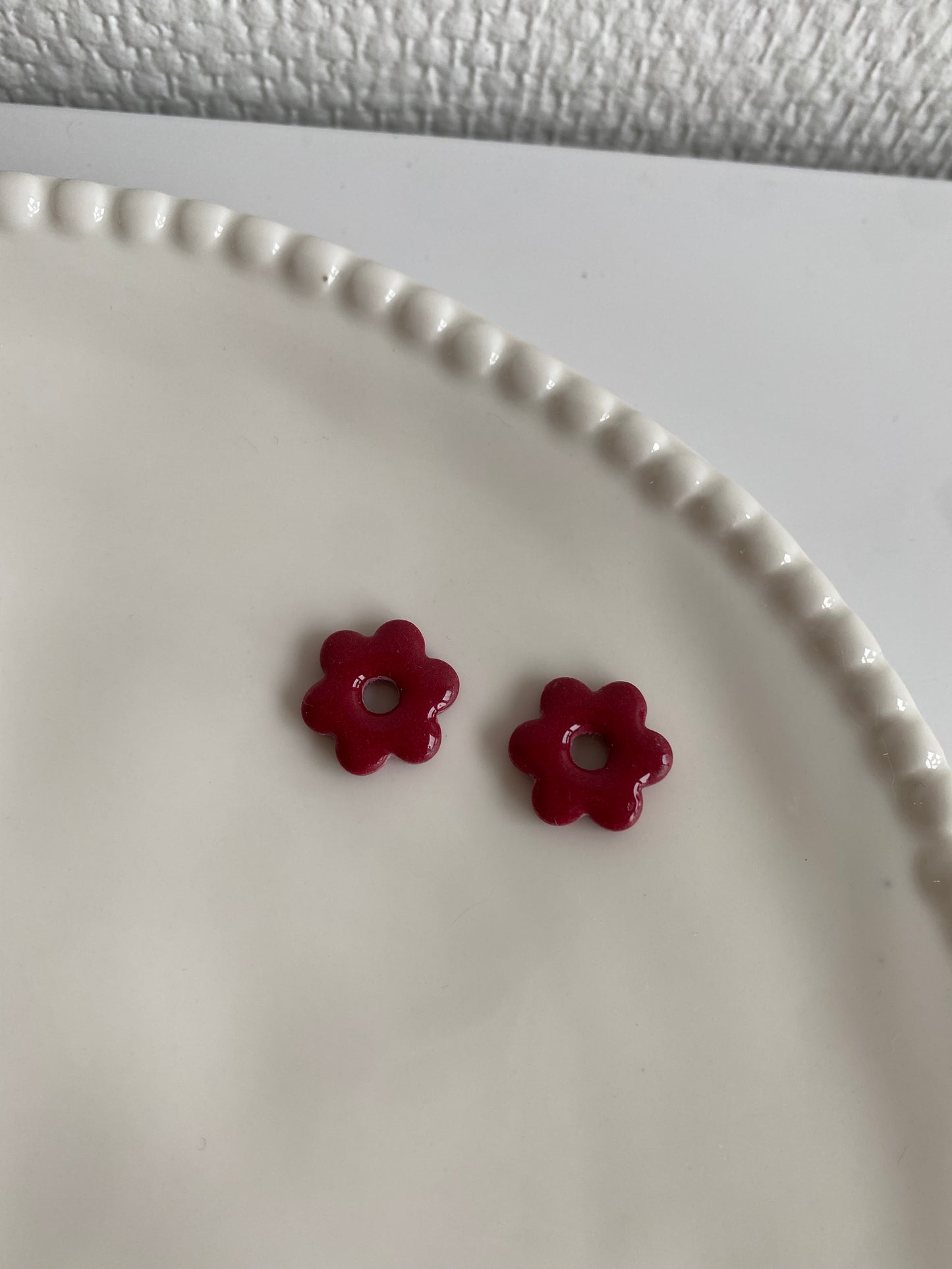 Mini Violette I Breloques fleurs unies ( sans créoles )