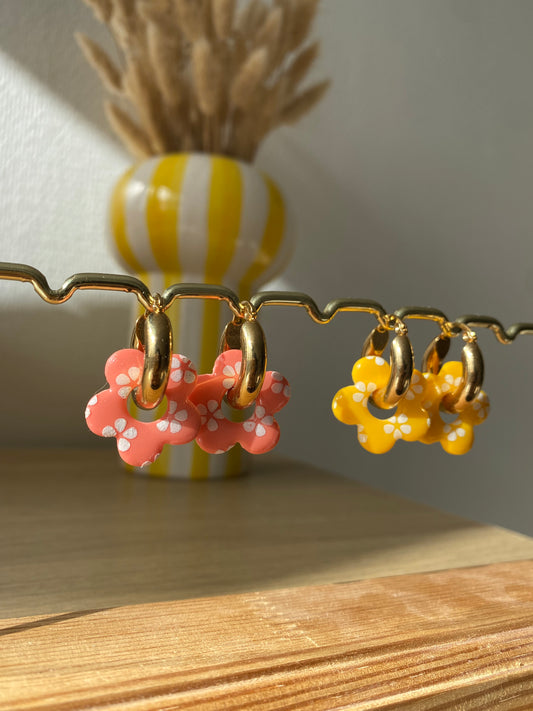 Primavera printemps I fleurs interchangeables ( sans créoles )