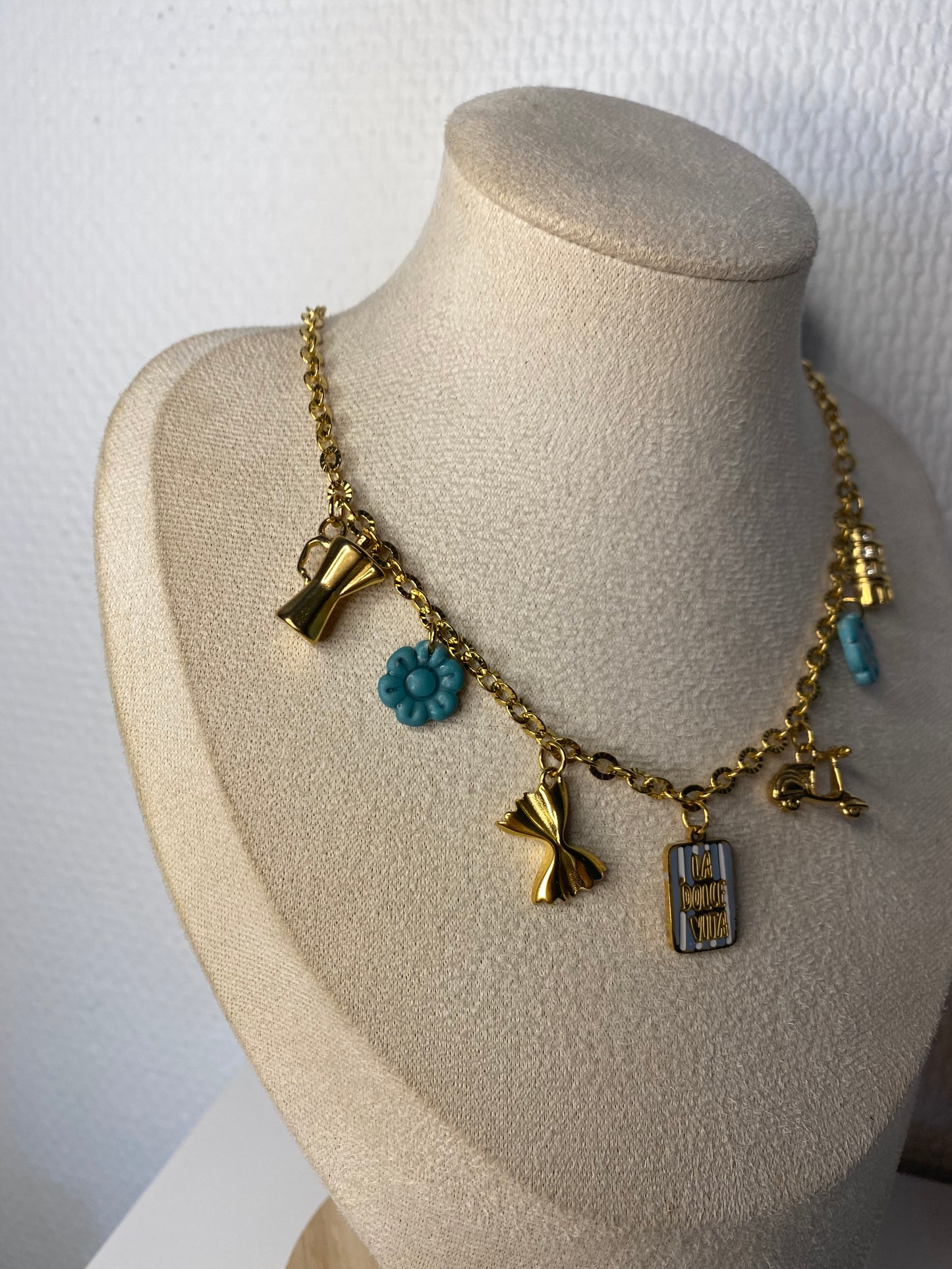 Italia | Collier multi charms