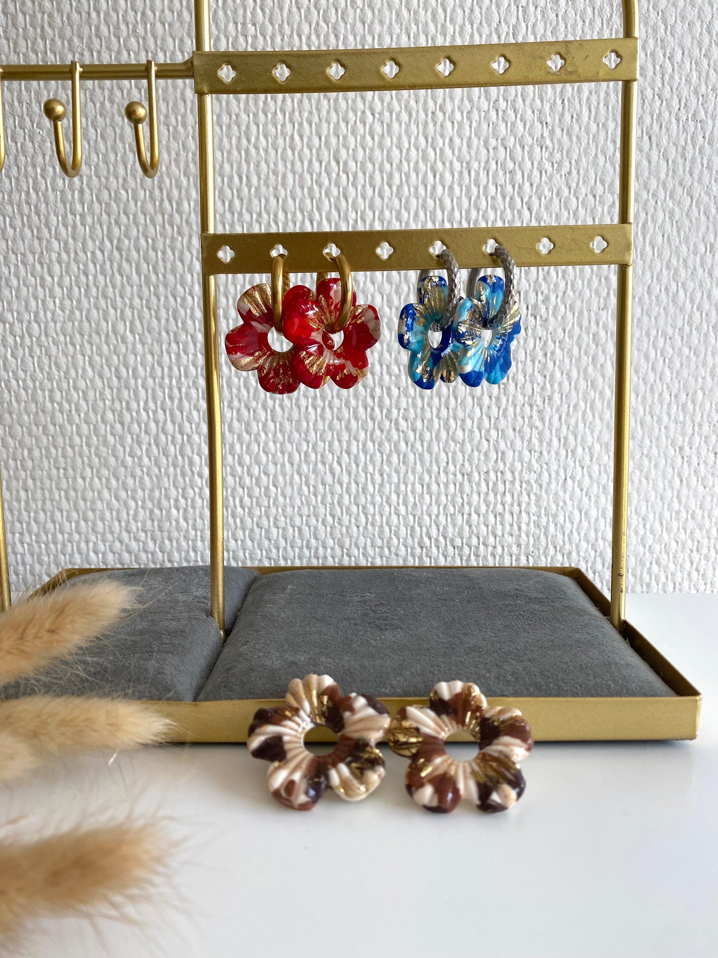 Althéa | breloques interchangeables ( avec ou sans créoles )