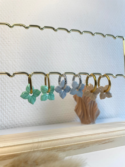 Annie I fleurs interchangeables ( sans créoles )