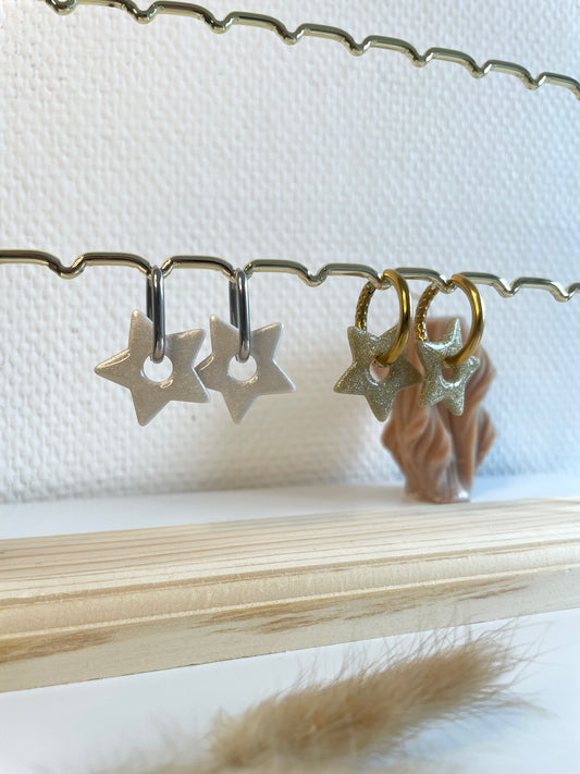 Shanna I étoiles interchangeables ( sans créoles )