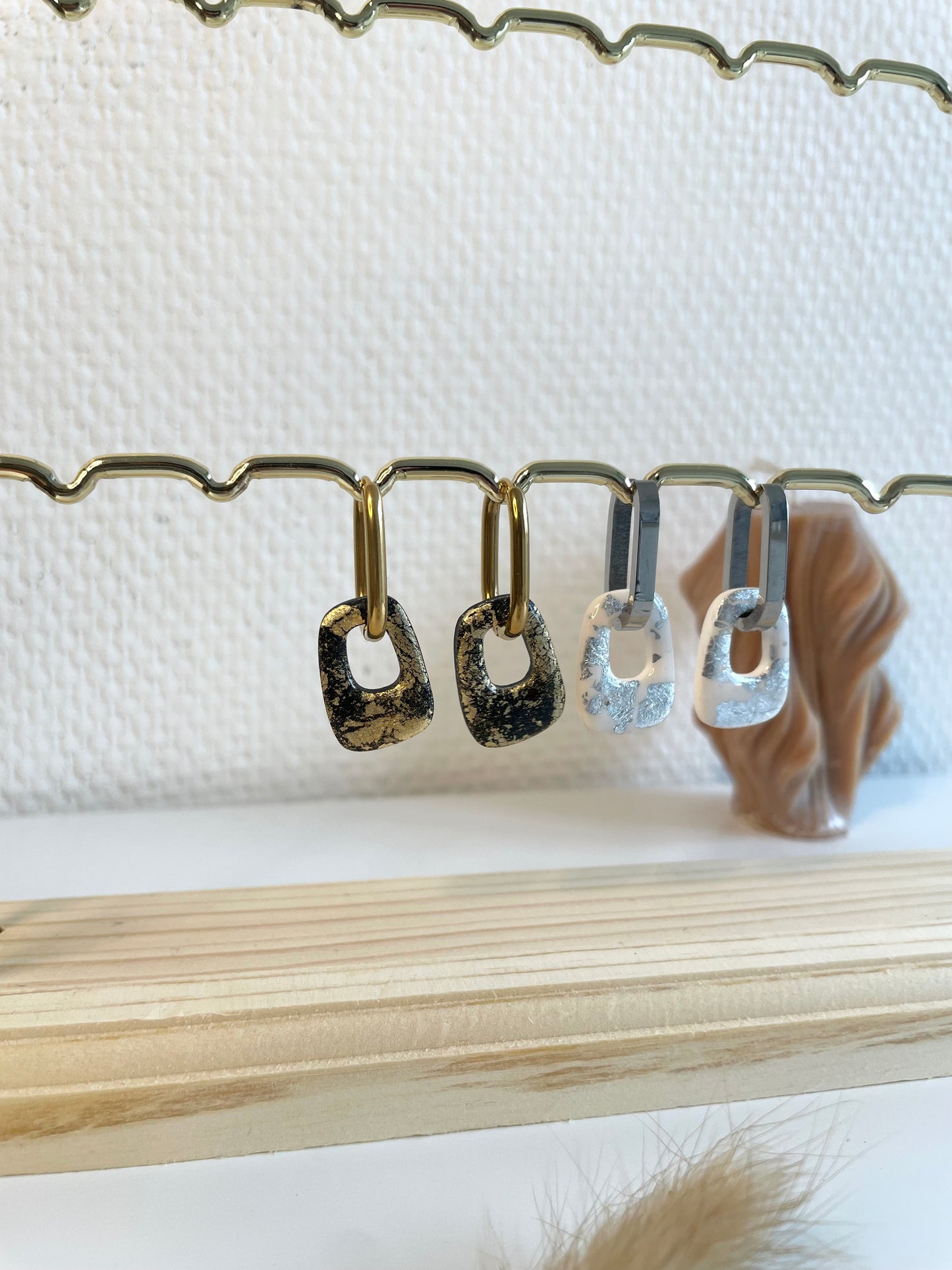 Héléna I breloques interchangeables ( sans créoles )