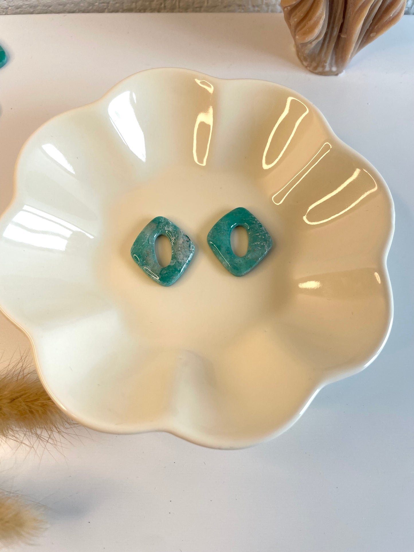 Lauryne I breloques interchangeables inspiration pierre ( sans créoles )