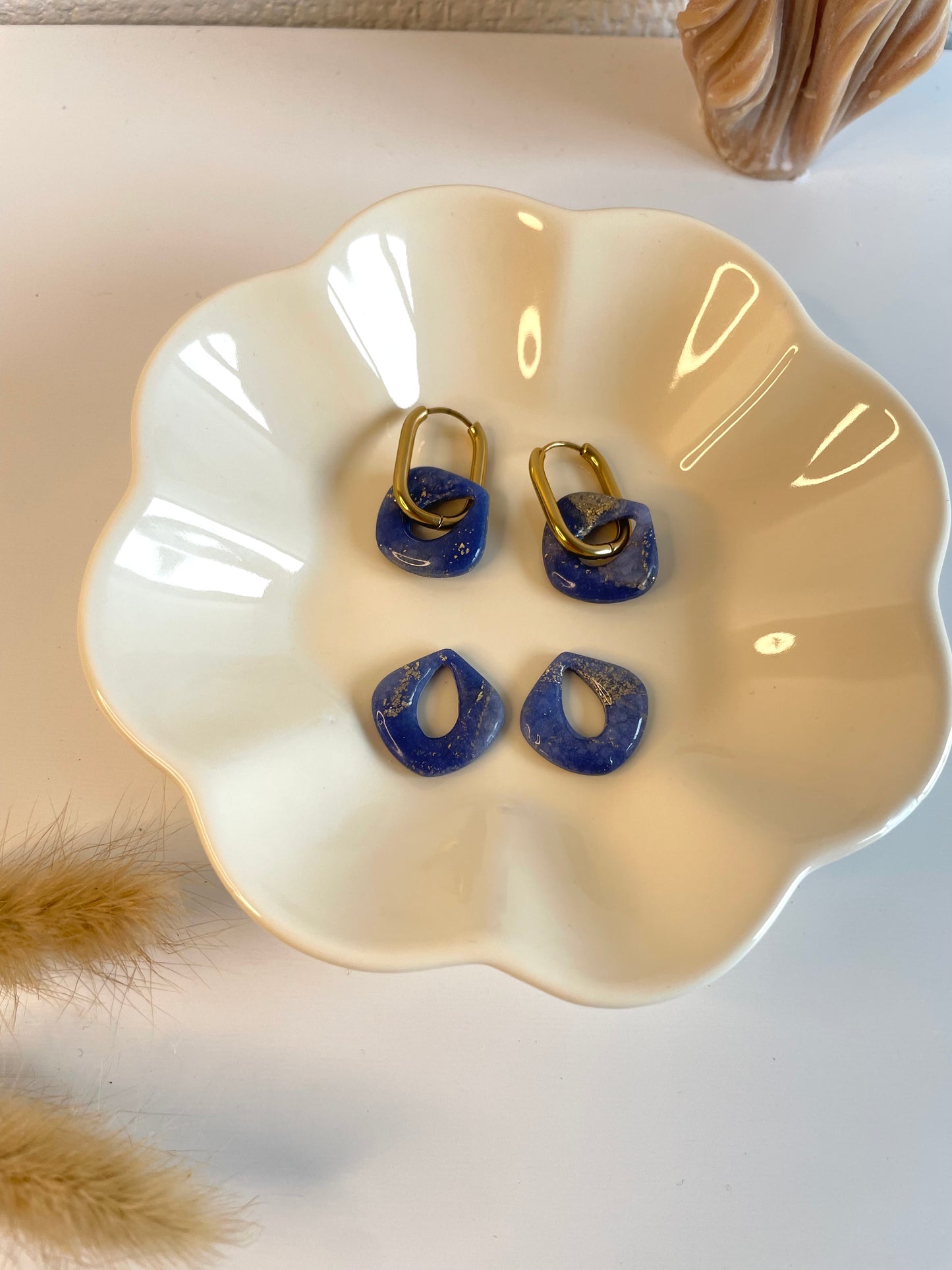 Ludivine I breloque interchangeables inspiration pierre ( sans créoles )