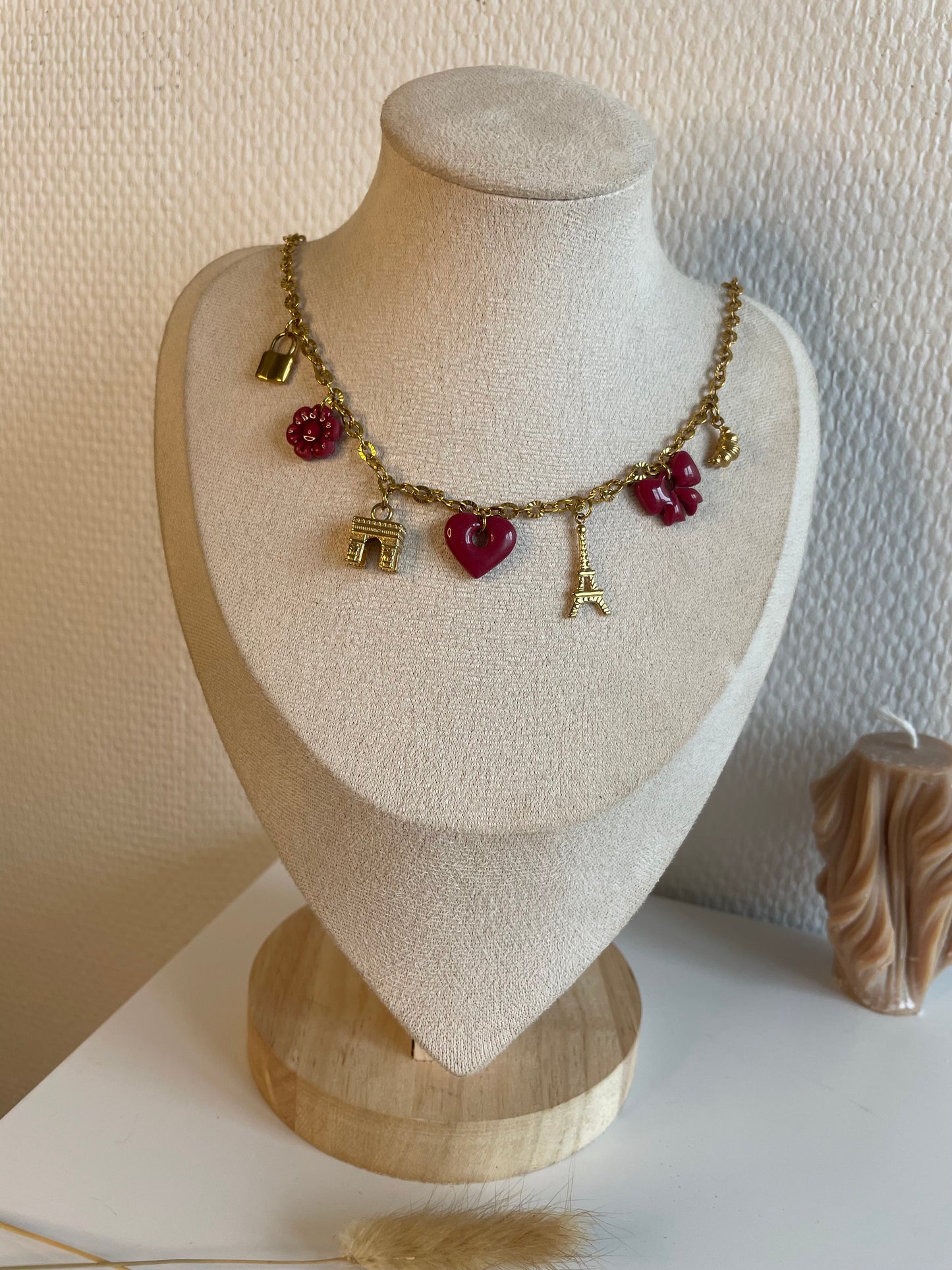 Paris I collier multi breloques