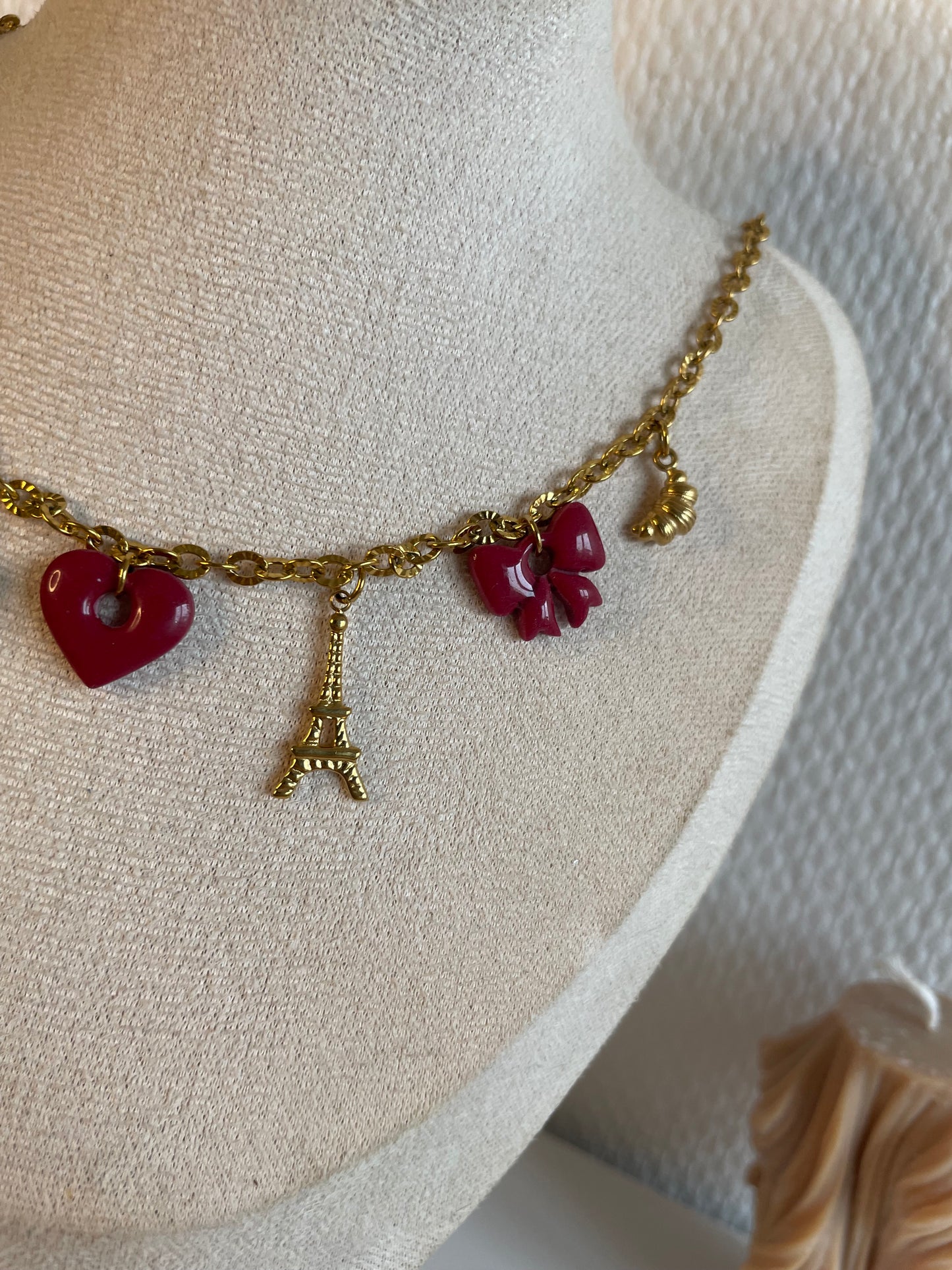 Paris I collier multi breloques