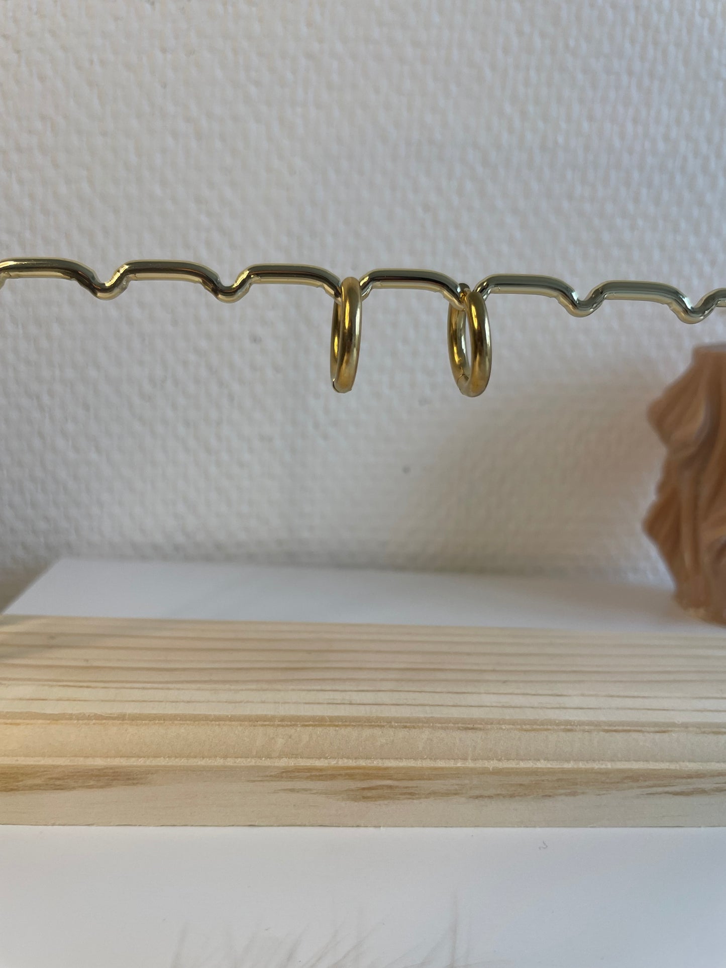 Sarah I créoles ronde épaisse