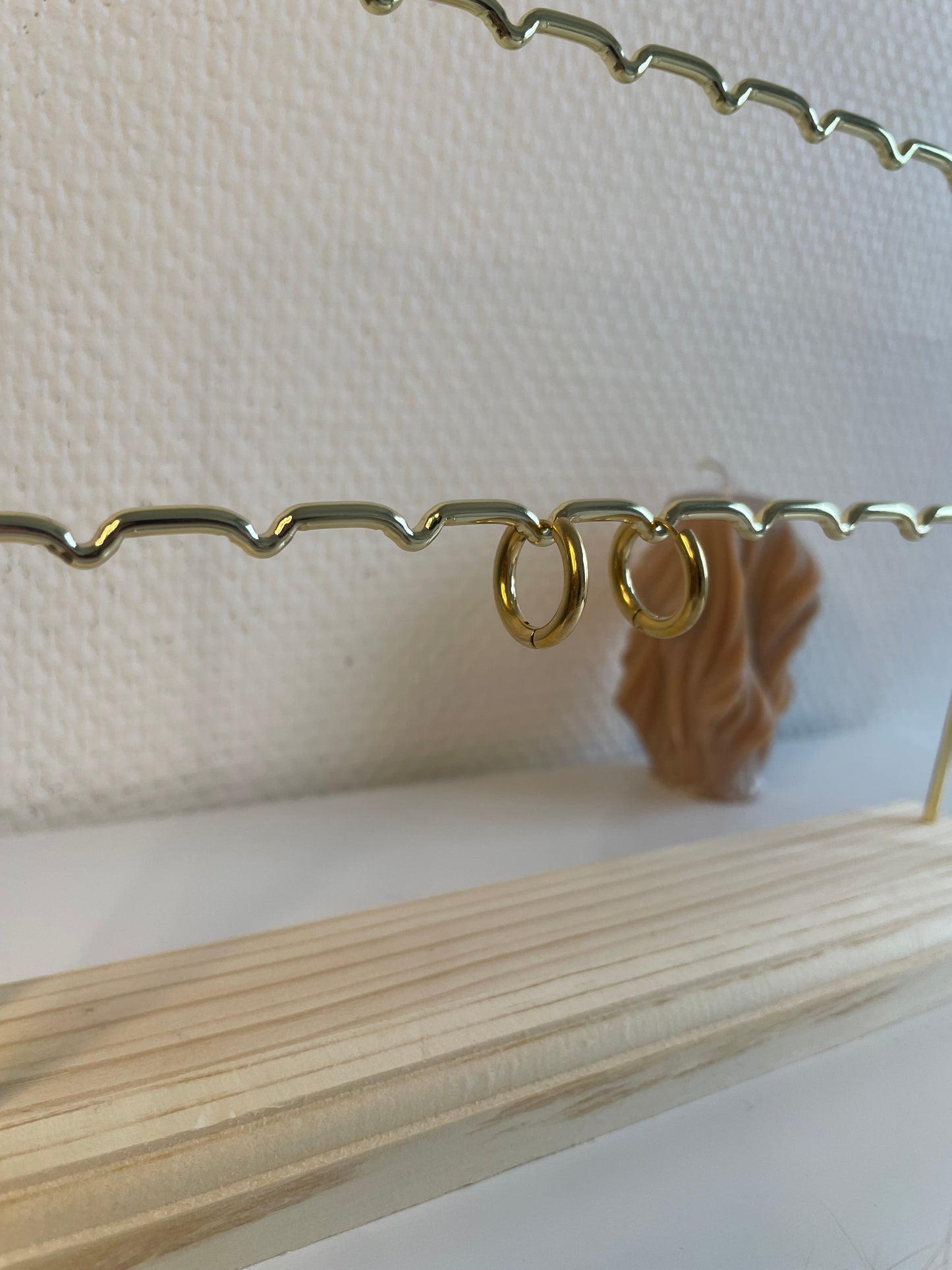 Sarah I créoles ronde épaisse