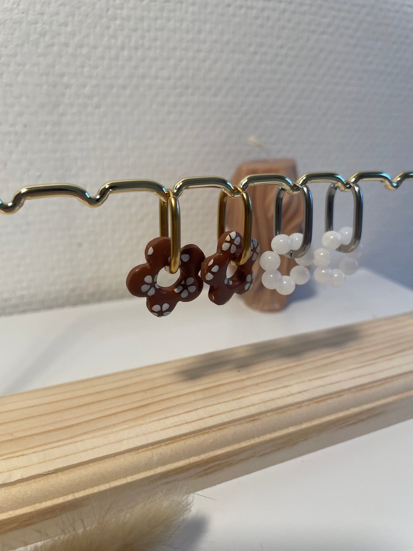 Duo de boucles d'oreilles interchangeables best seller