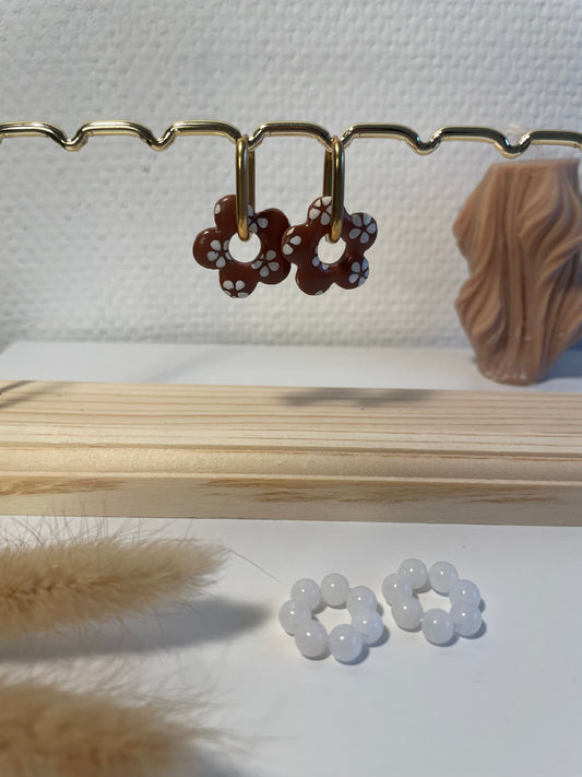 Duo de boucles d'oreilles interchangeables best seller